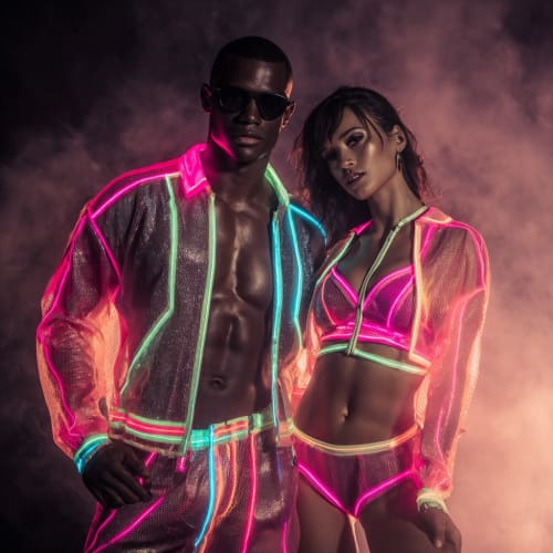 Темное шоу (Black/Neon Strip Show)